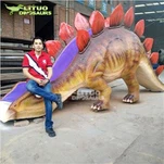 ステゴサウルスの恐竜のスライド