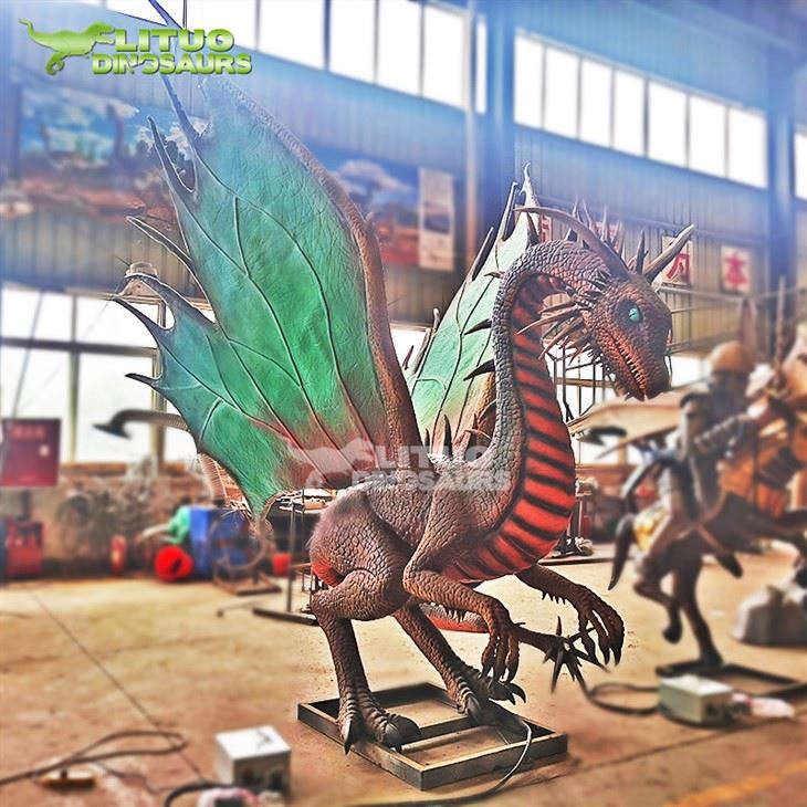Dark Rides Dragon Model